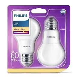 Philips LED 60W E27 WW 230V.